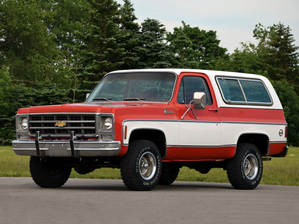 Chevrolet Blazer K5 (CC10516, CK10516) 2 поколение, рестайлинг, джип/suv 3 дв. (07.1976 - 06.1981)